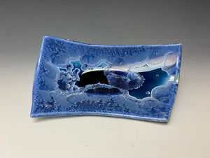 Crystalline Tray in Atlantic Storm Blue #1