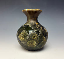 Load image into Gallery viewer, Iron Galaxy Crystalline Glazed Mini Vase 1
