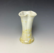 Load image into Gallery viewer, Crystalline Vase in Ivory 3
