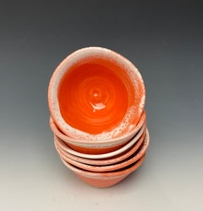 Mini Dish- Intense Orange – Lindsey Epstein Pottery Mini Dish- Intense Orange – Lindsey Epstein Pottery