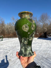 Load image into Gallery viewer, Iron Galaxy Crystalline Glazed Vase 2
