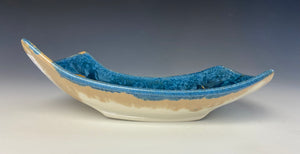 Crystalline Tray in Blue and Orange 2