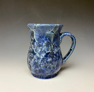 Crystalline Glazed Mug Atlantic Storm Blue #2- 18oz