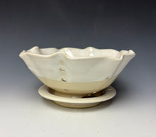 Load image into Gallery viewer, Ivory Lotus Berry Bowl
