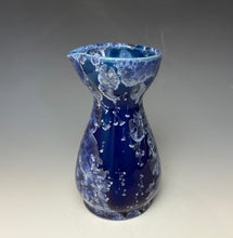 Load image into Gallery viewer, Winter Sky Blue Crystalline Sake Pitcher
