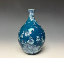 Load image into Gallery viewer, Atlantic Storm Blue Crystalline Mini Teardrop
