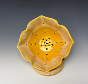 Sunshine Yellow Lotus Berry Bowl #2