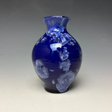 Load image into Gallery viewer, Winter Sky Blue Crystalline Glazed Mini Vase #2
