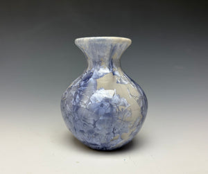 Periwinkle Crystalline Mini Vase 5