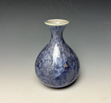 Load image into Gallery viewer, Periwinkle Crystalline Mini Vase 4
