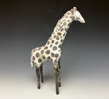 Load image into Gallery viewer, Raku Giraffe Sculpture
