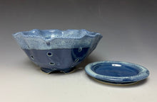 Load image into Gallery viewer, Deep Blue Lotus Berry Bowl
