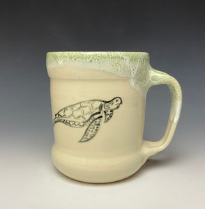 Sea Turtle Mug-Key Lime