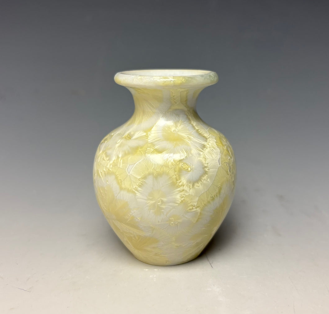 Crystalline Mini Vase in Ivory