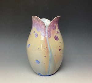 Tulip Vase- Blue Unicorn