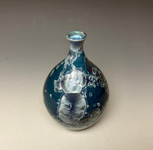 Load image into Gallery viewer, Atlantic Storm Blue Crystalline Mini Teardrop
