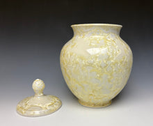 Load image into Gallery viewer, Ivory Crystalline Jar 2
