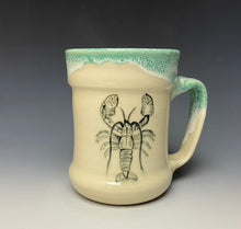 Load image into Gallery viewer, Lobster Mug- Bermuda Green
