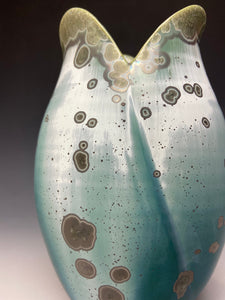 Tulip Vase- Wintergreen #4