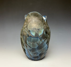 Tulip Vase- Cobalt Galaxy #2
