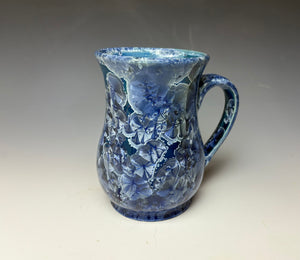 Crystalline Glazed Mug Atlantic Storm Blue #2- 18oz