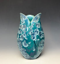 Load image into Gallery viewer, Tulip Vase- Aqua
