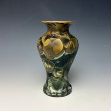 Load image into Gallery viewer, Iron Galaxy Crystalline Glazed Vase 2
