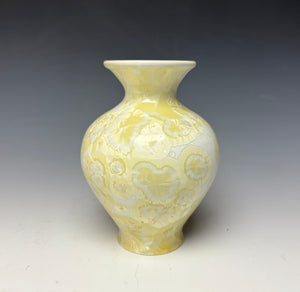 Crystalline Mini Vase in Ivory