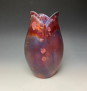 Tulip Vase- Ruby #2