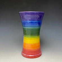 Load image into Gallery viewer, Rainbow Vase - Purple Top
