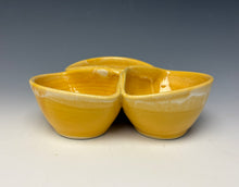 Load image into Gallery viewer, Triple Dip Dish- Sunshine Yellow
