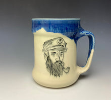 Load image into Gallery viewer, Sea Captain Mug- Deep Blue
