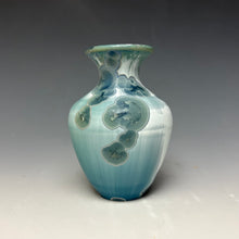 Load image into Gallery viewer, Bluestone Crystalline Glazed Mini Vase 1
