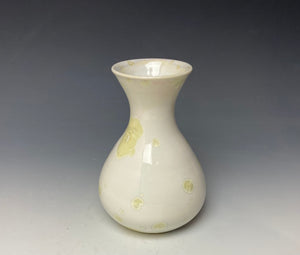 Crystalline Mini Vase in Ivory 4