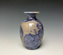 Load image into Gallery viewer, Periwinkle Crystalline Mini Vase 2

