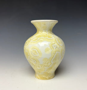 Crystalline Mini Vase in Ivory