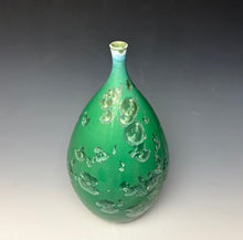 Load image into Gallery viewer, Emerald Crystalline Teardrop
