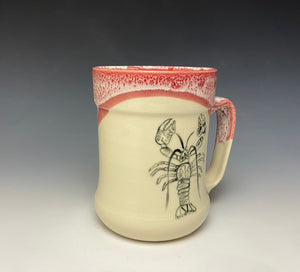 Lobster Mug- Red