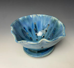 Deep Blue Berry Bowl