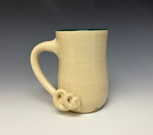 Load image into Gallery viewer, Fisherman Pig Mug - Blue Green

