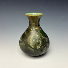 Load image into Gallery viewer, Iron Galaxy Crystalline Glazed Mini Vase 2
