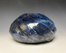 Load image into Gallery viewer, Blue Copper Raku AirPlant Vase #6
