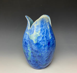 Tulip Vase- Teal