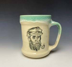 Sea Captain Mug- Bermuda Green