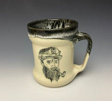 Load image into Gallery viewer, Sea Captain Mug- Jet Black
