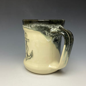 Anchor Mug- Jet Black