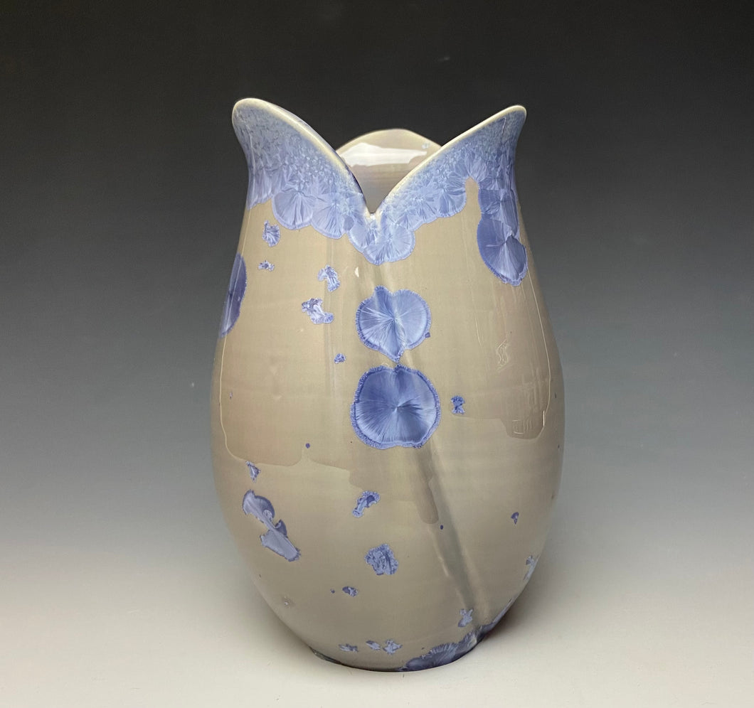 Tulip Vase- Periwinkle #1