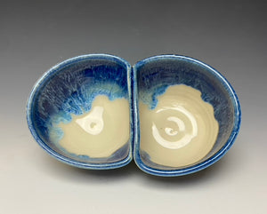 Double Dip Dish- Breakwater Blue