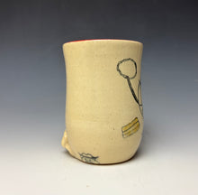 Load image into Gallery viewer, Cowboy Pig Mug- Red
