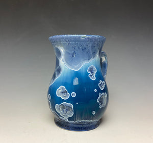 Crystalline Glazed Mug Atlantic Storm Blue #2- 16oz